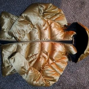 XL Golden Nike Puffer Jacket